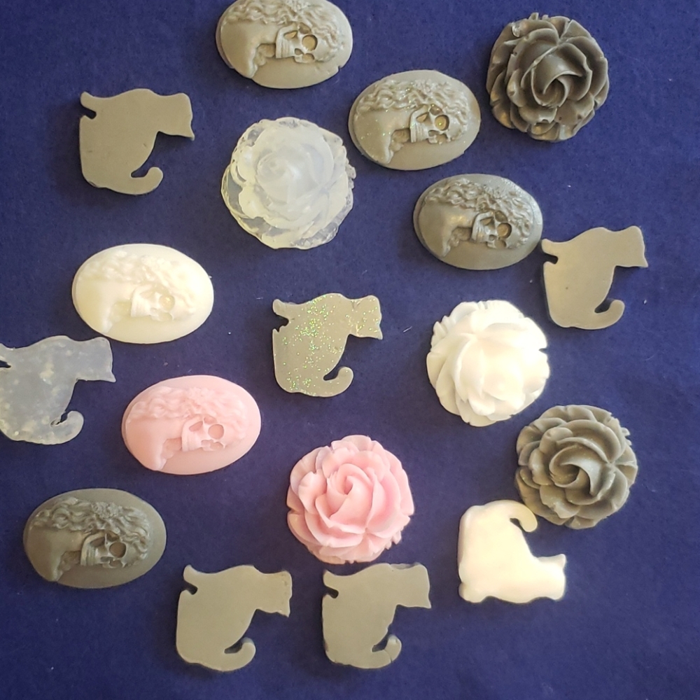 Tiny Lavender bathroom soaps